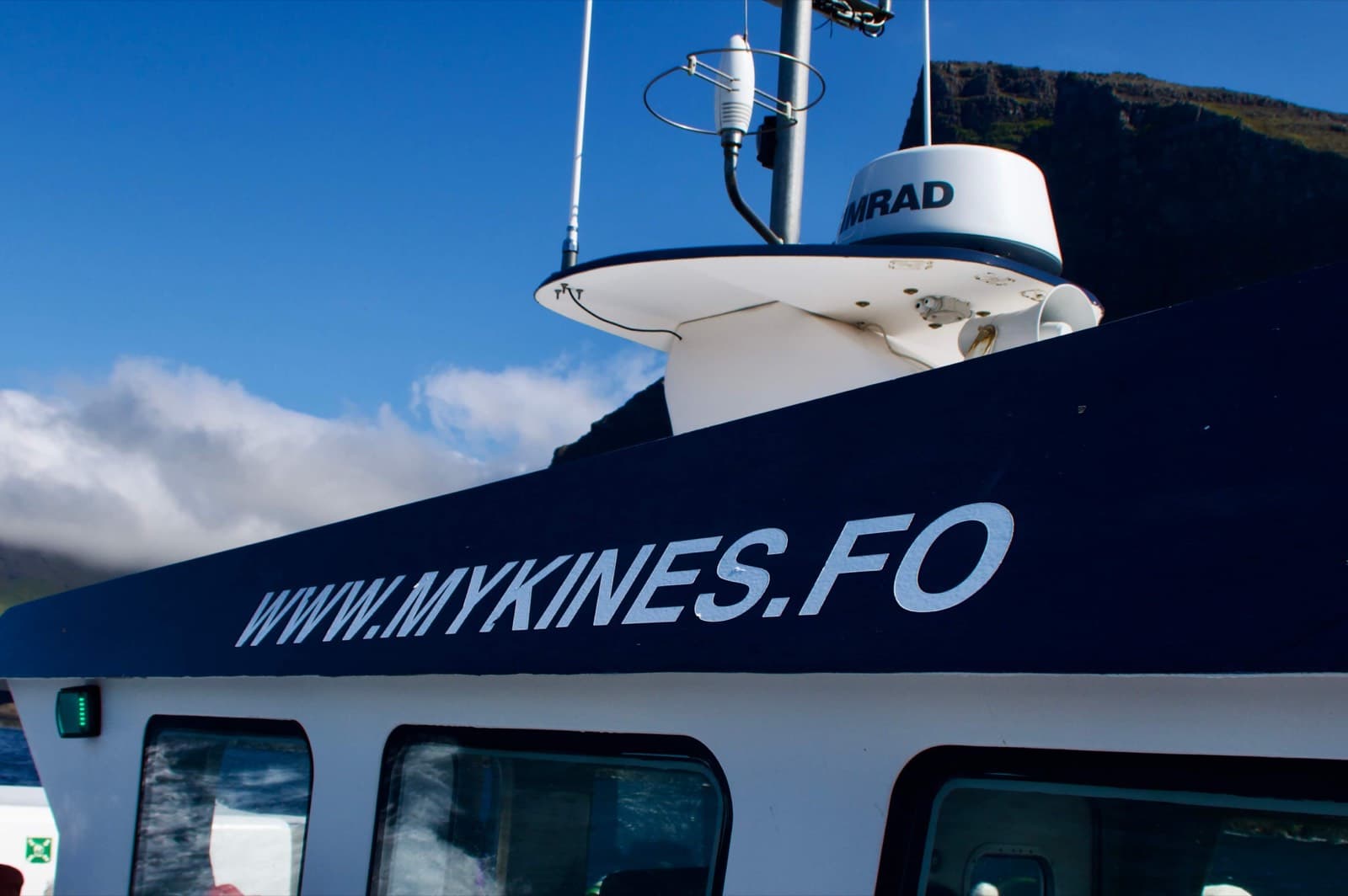 The mykines.fo boat